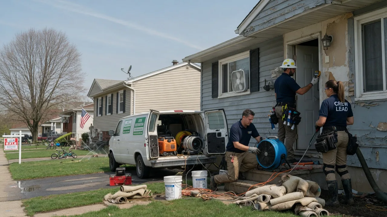 Flood Cleanup in Sandusky, OH near me